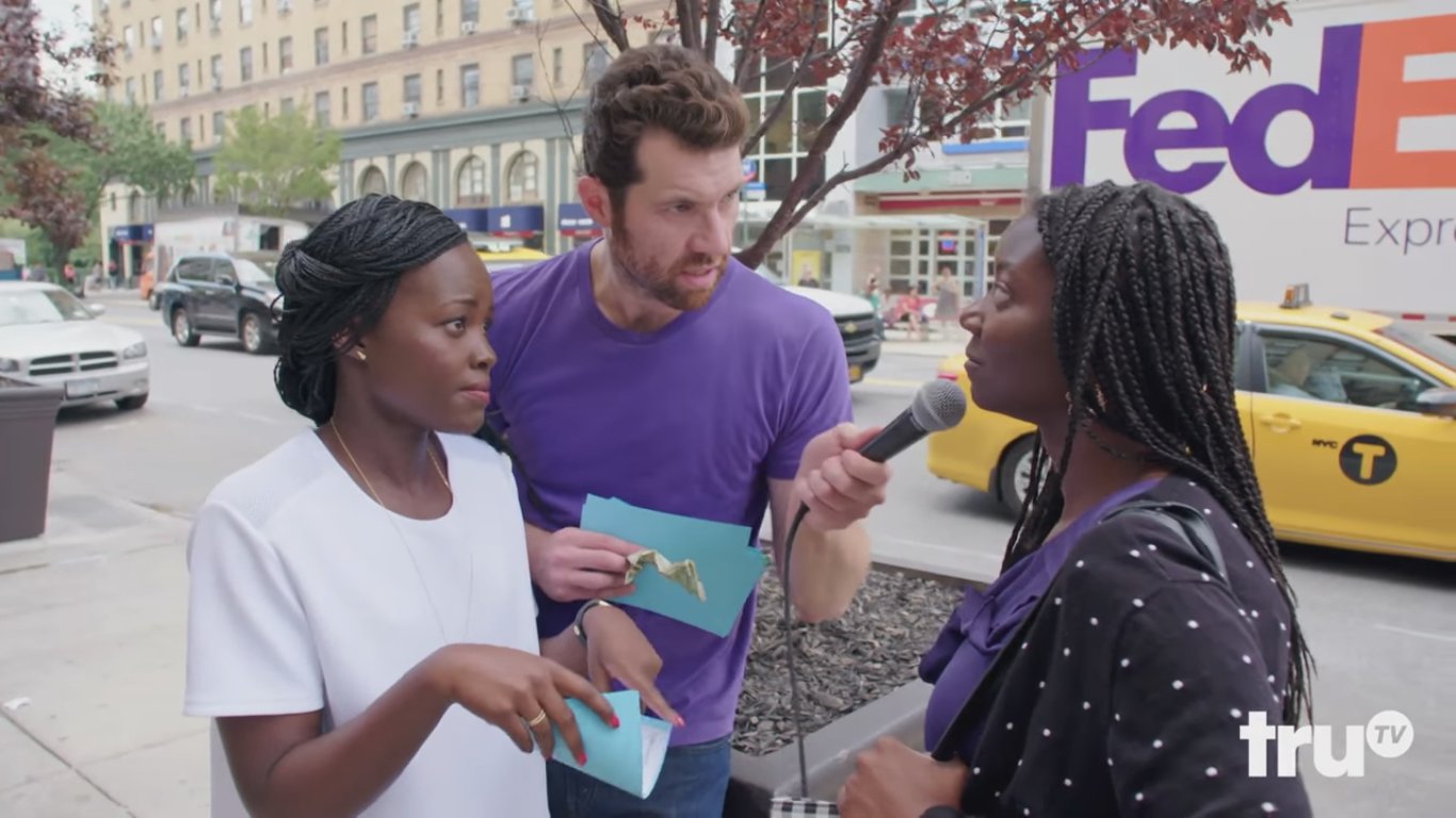 OkayAfrica on X: Lupita Nyong'o Talks Poop and Porn on 'Billy On The  Street' t.co7ppFCiGqZg t.coLwyQOGnKTR  X