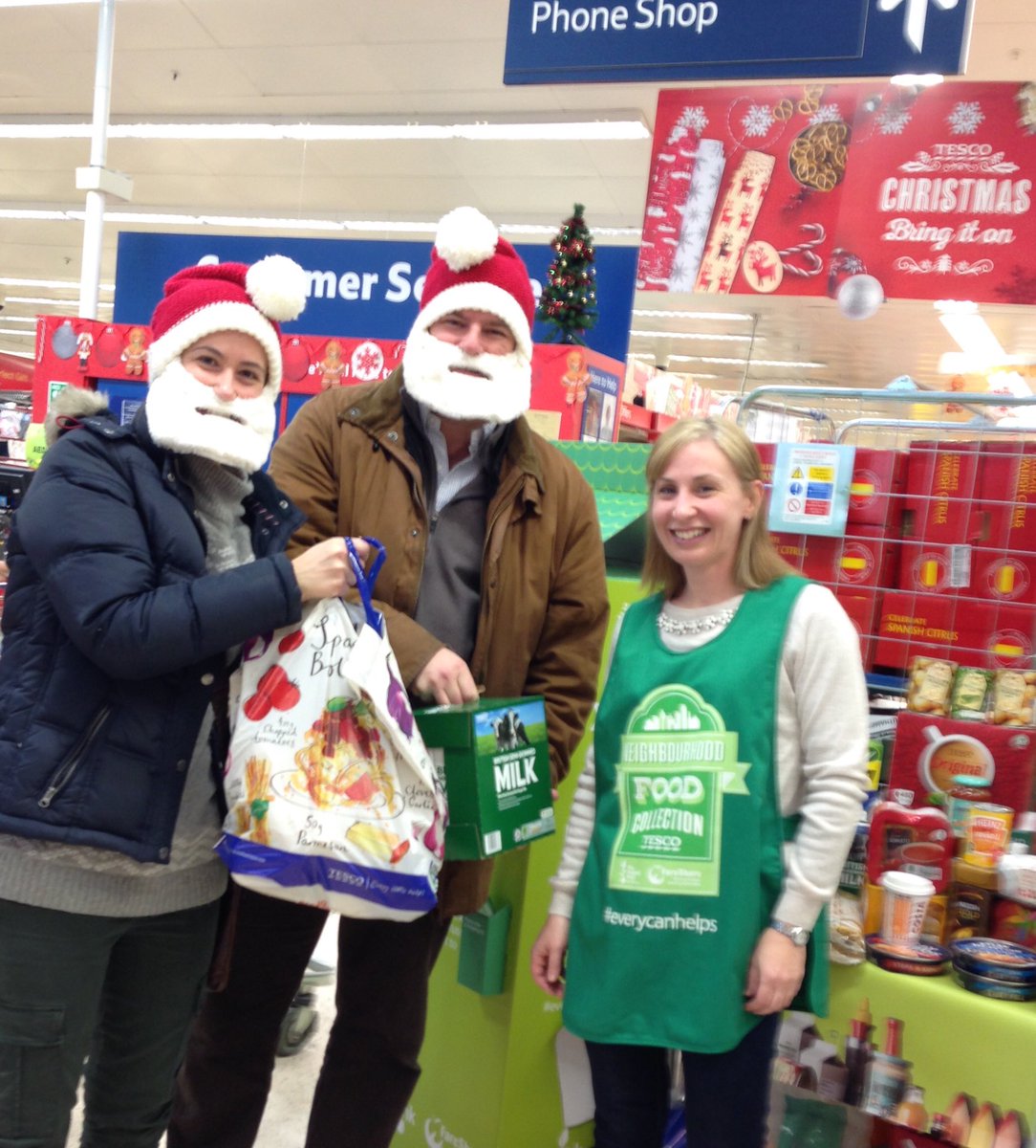 FreeRange_Dill's tweet photo. Tesco #NeighbourhoodFoodCollection for @FareShareUK & @TrussellTrust perfect for #KindnessAdventCalendar Day3 ! Love the 2016 #HatWithAHeart https://t.co/PX2hw8jf4n