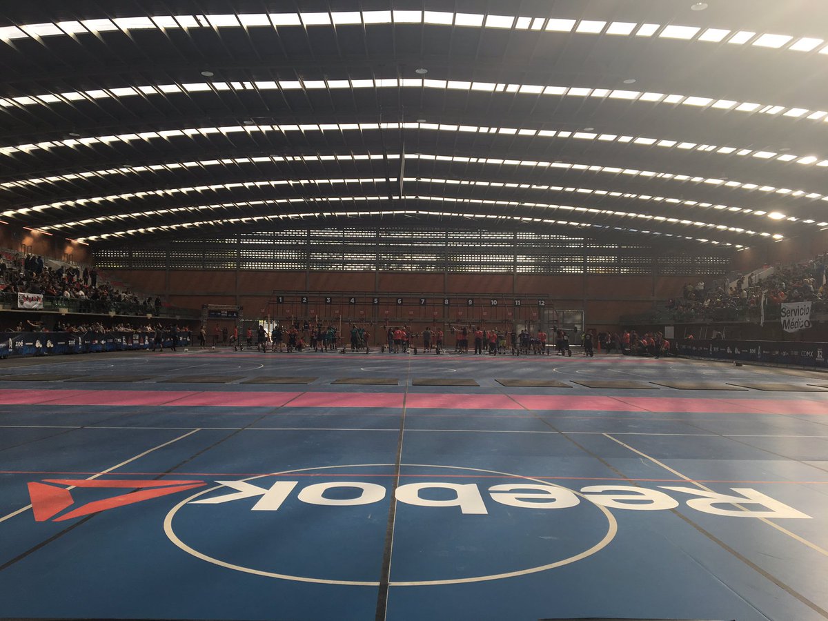 En el heat de equipos RX eventos 1 y 2 @ReebokMx #ccf360throwdown