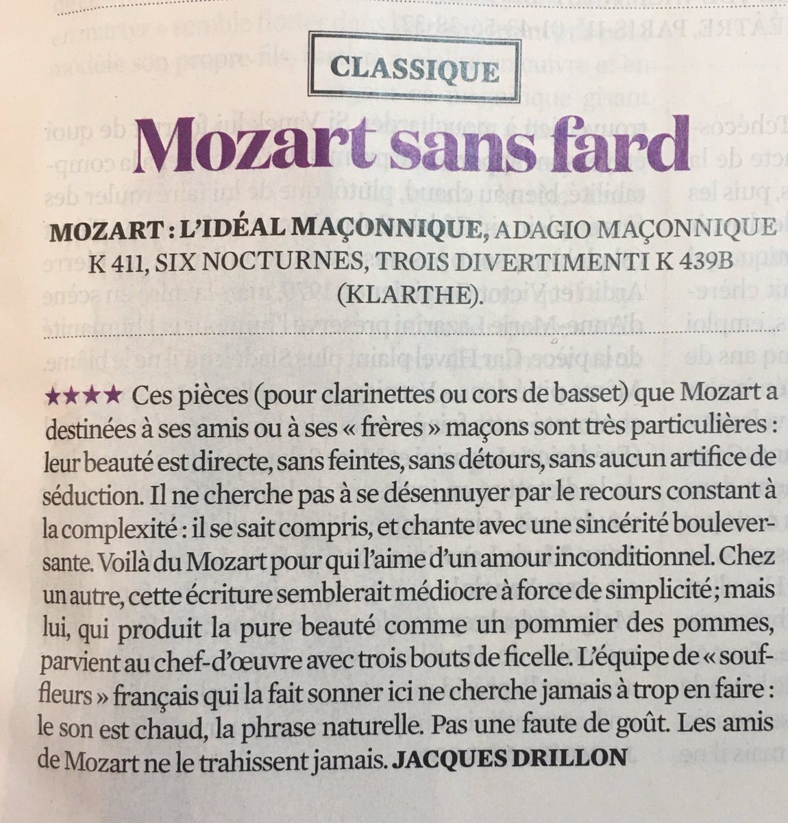 Encore une belle critique et 4⭐️dans @Lobs pour cet album <a href="/klarthe/">Klarthe</a>. Bravo à tous, un plaisir d'avoir modestement participé à ce projet !