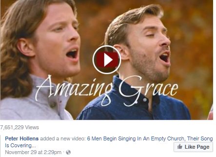 RadioXL5's tweet image. #PeterHollins #newVideo #amazinggrace  #hollensfamilychristmas #Christams facebook.com/PeterHollensMu…