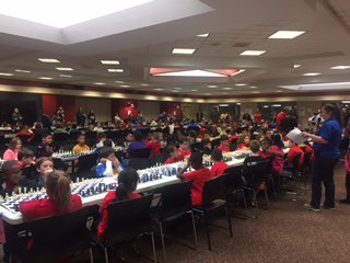 HessElem's tweet photo. Another great day for some competition! SCH Chess Invitational. Let's go Hawks! @schk12 #hesshawks https://t.co/x8vigt1cJe
