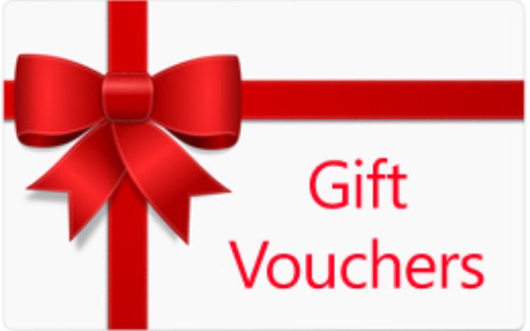 Gift vouchers available now- the perfect Christmas gift!