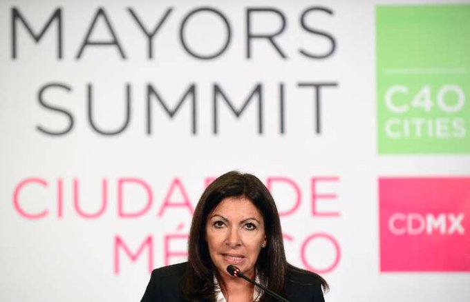 anne hidalgo paris mayor city sustainable summit cdmx 