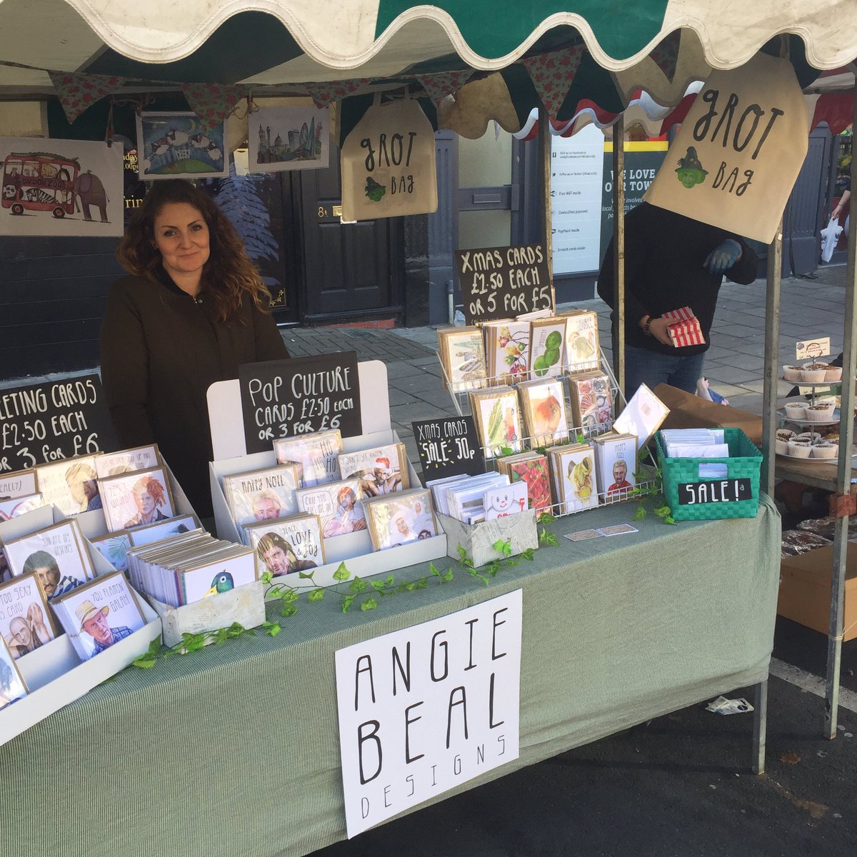 All set up at the #HitherGreen Xmas Fair - come say hello! <a href="/hgFUSS/">F.U.S.S</a> <a href="/HG_festival/">Hither Green</a> <a href="/HGHavoc/">Hither Green Havoc</a> <a href="/lewishamlist/">Lewisham List</a> <a href="/Blackheath_Hub/">Blackheath Hub</a> <a href="/HitherGreenLee/">Hither Green & Lee</a>