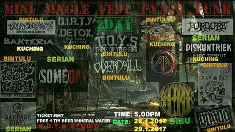 We will be here at Bintulu,Sarawak next year, 28 &amp; 29 January 2017 #posthardcore #metalcore #gig #SpreadTheWord