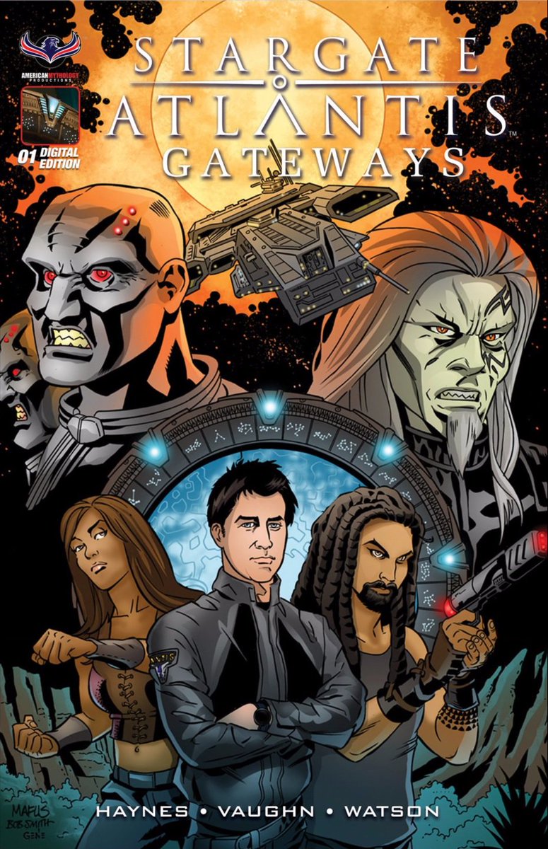 atlantistvru's tweet photo. #Issue1 of #StargateAtlantis #Gateways #comics is out! https://t.co/XAW0f4HwAq #Stargate #SGA #SGAcomics #BackToPegasus @AmericanMytho https://t.co/cADLa49aAi