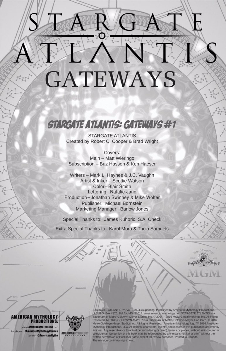 atlantistvru's tweet photo. #Issue1 of #StargateAtlantis #Gateways #comics is out! https://t.co/XAW0f4HwAq #Stargate #SGA #SGAcomics #BackToPegasus @AmericanMytho https://t.co/cADLa49aAi