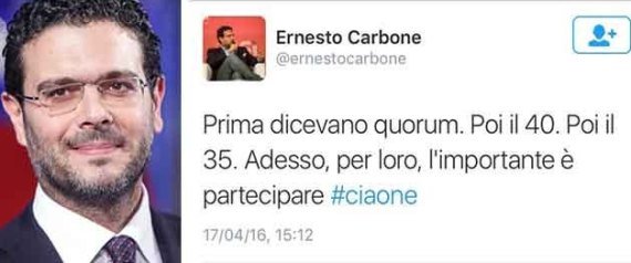 TempiReali's tweet photo. restituiamo ad @ernestocarbone il #ciaone:
e quando ricapita?
mandiamoli via
non consegniamogli il Paese
#IoVotoNO
#silenzioelettorale https://t.co/8UOqXG3rQ3