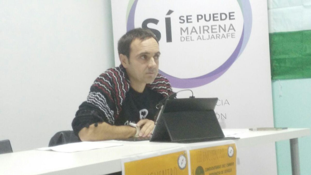 PodemoAljarafe's tweet photo. #IIIEncuentroCupSevilla @cherra13 "Tener el gobierno en las instituciones no significa tener el control en el municipio" https://t.co/xJCN0VF1Xm