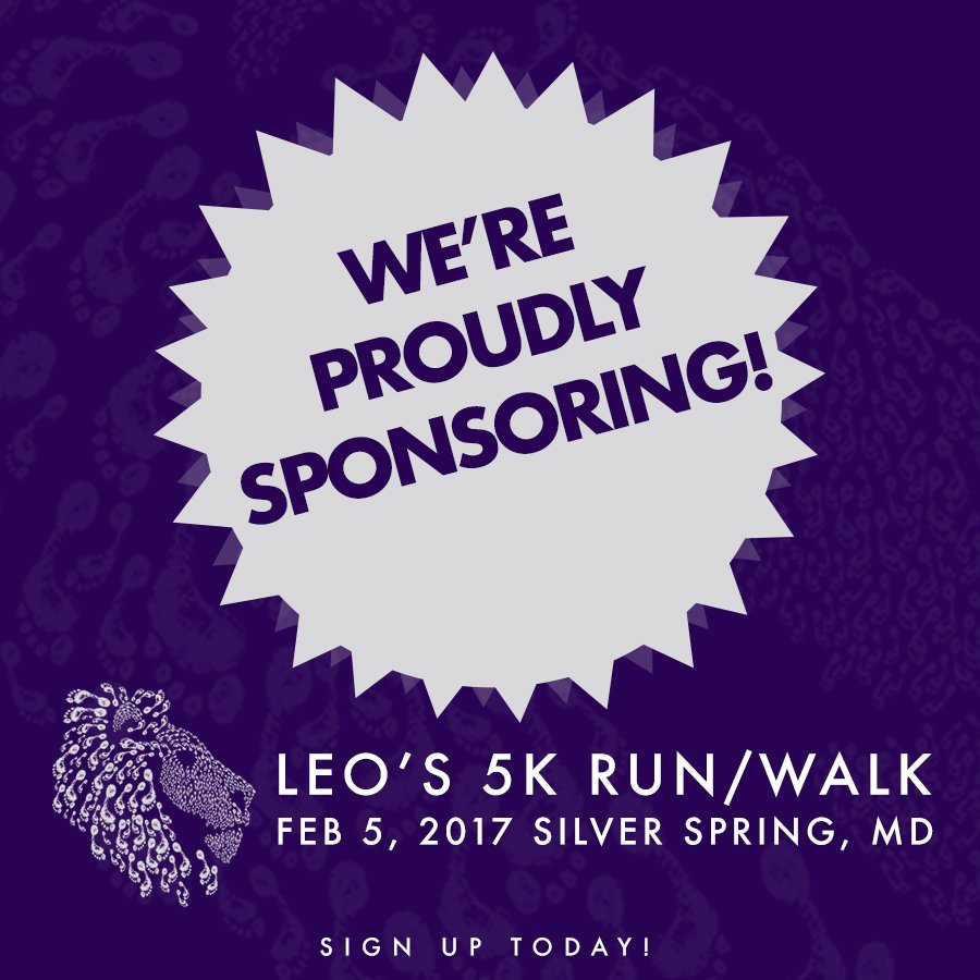 GerresDPM's tweet photo. The 2017 @LeosRunSS 5K is sponsored by @FASMALLC! Get $20 Early Registration until 12/19. https://t.co/59atT38k3J #DCrunning #MDrunning https://t.co/EksTsCyBR6