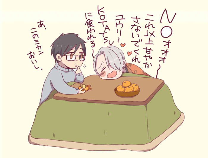 こたつ初体験フォロフ 