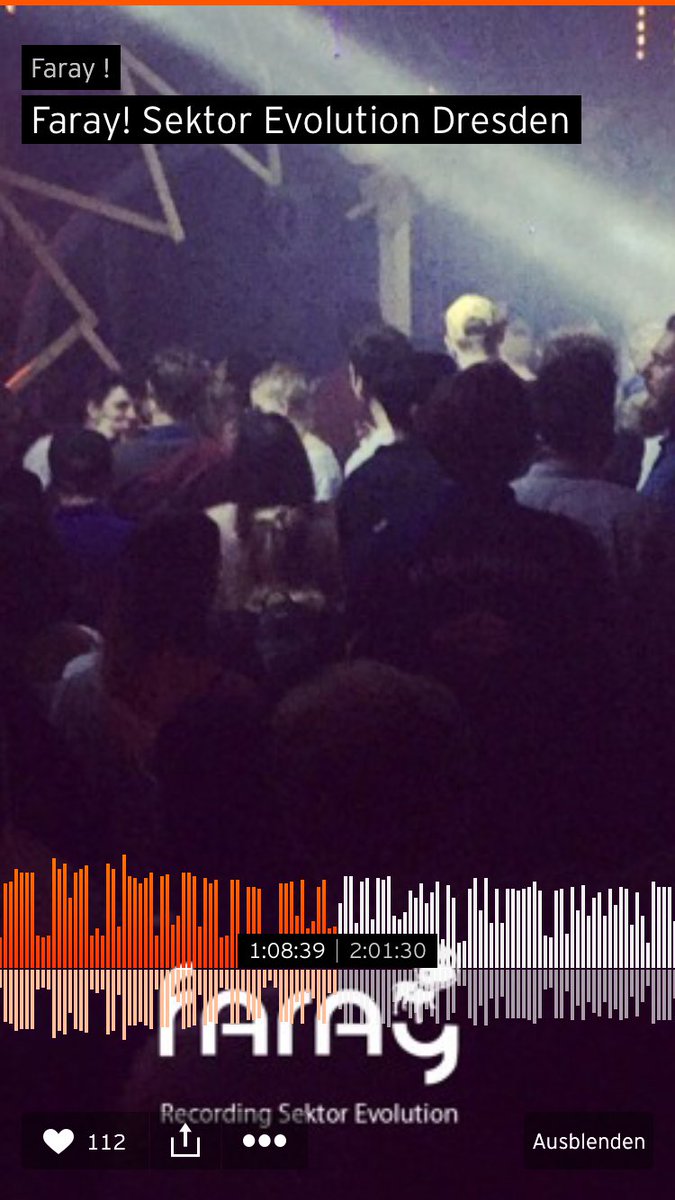 p_storl's tweet photo. Geht gerade gut ab hier. #techno #faray https://t.co/k6ppImq1FD