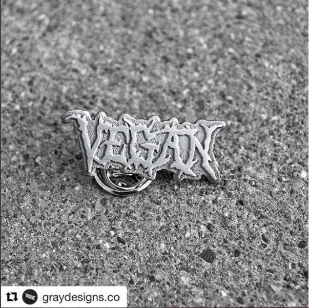 madebycooper's tweet photo. We recently made these antique silver pins for @graydesignsco! #pingame #madebycooper #vegan https://t.co/KqXkd53bZg