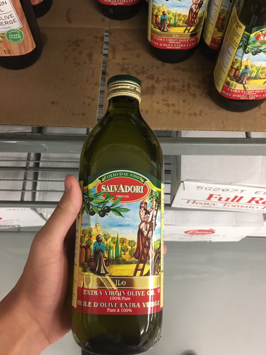 New Salvadori Olive Oil available. Made and packaged in Italy!