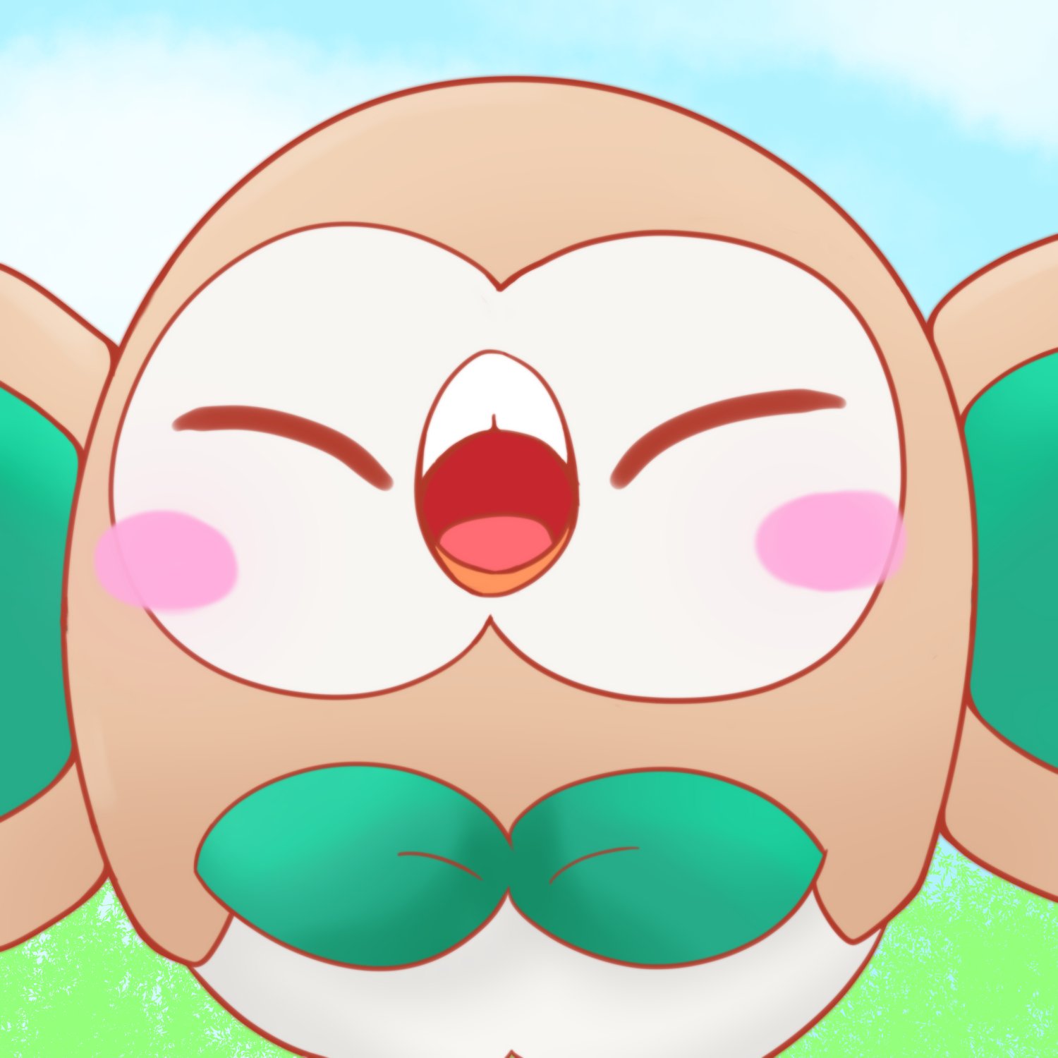 錬 Auf Twitter ポケモンサンムーン買ってないけどアニポケモクローがあまりにもかわいかったから描いた 大きな声で モクロー ポケモンサンムーン モクロー T Co Bmsbratm4u Twitter