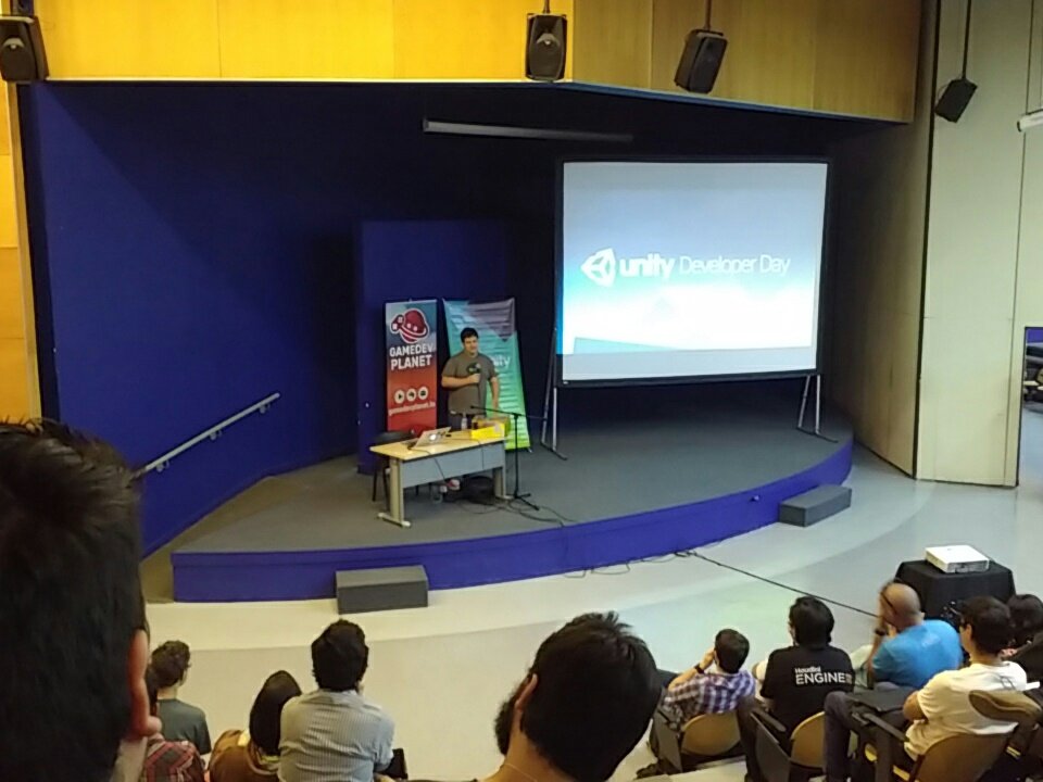 Morthrandor's tweet photo. Y comenzamos el #UnityDeveloperDayChile @APH_Labs https://t.co/OW6aDTyQ2n