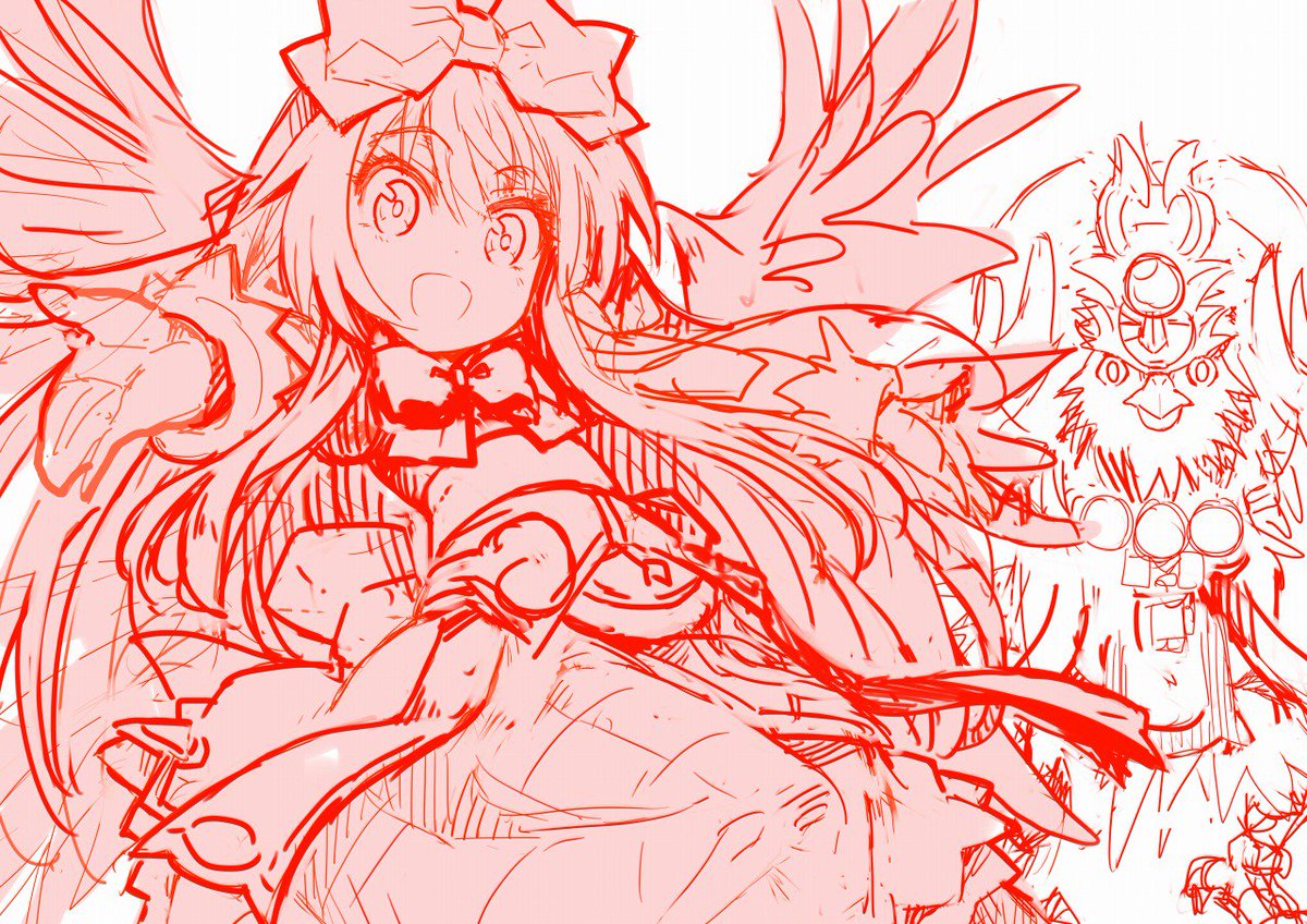 アルマちゃんしか描いてない感はある。
#神羅お絵かき会 