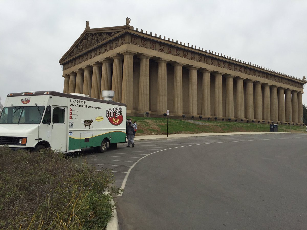 Come see us today at the Parthenon! We will be serving lunch from 11-2.