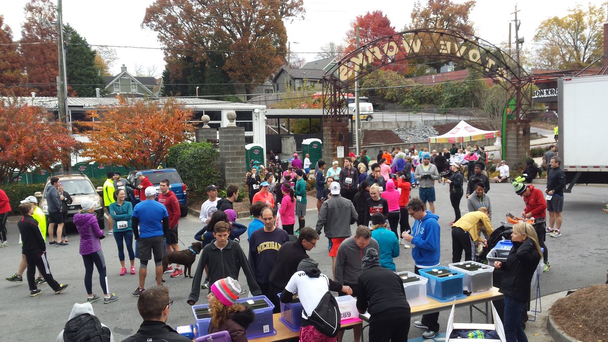 Another great morning and turnout #BeltLine 10k