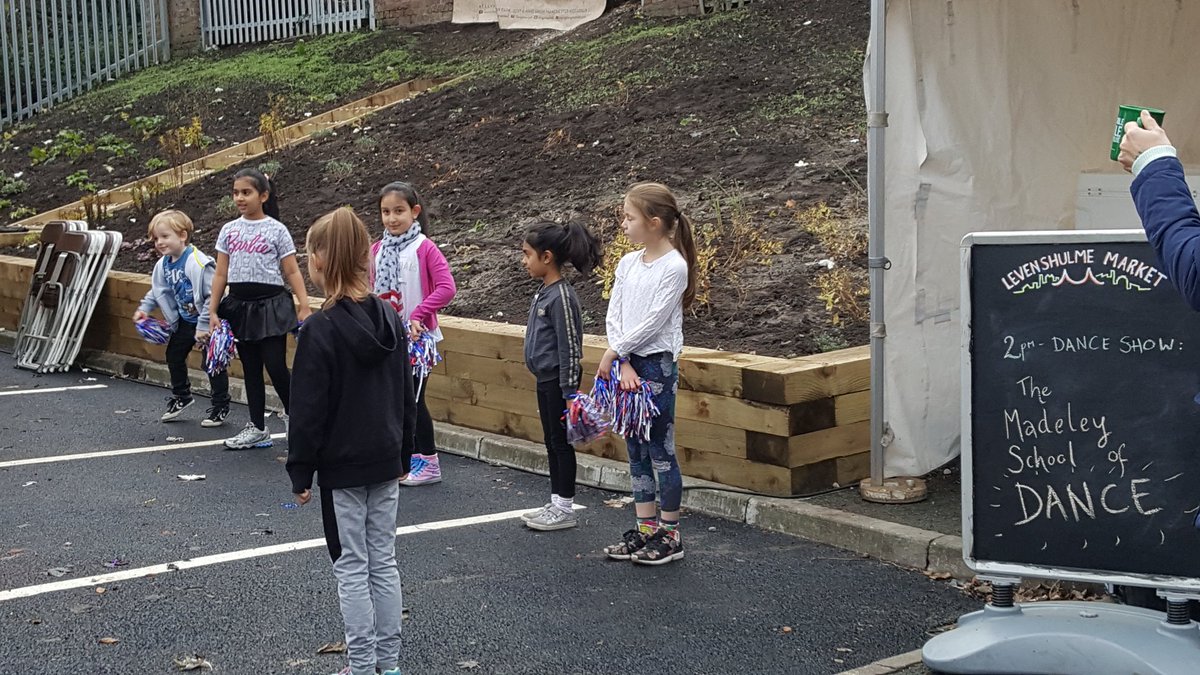 <a href="/dance_madeley/">Madeley Dance</a> ready to go <a href="/levymarket/">Levenshulme Market</a>!