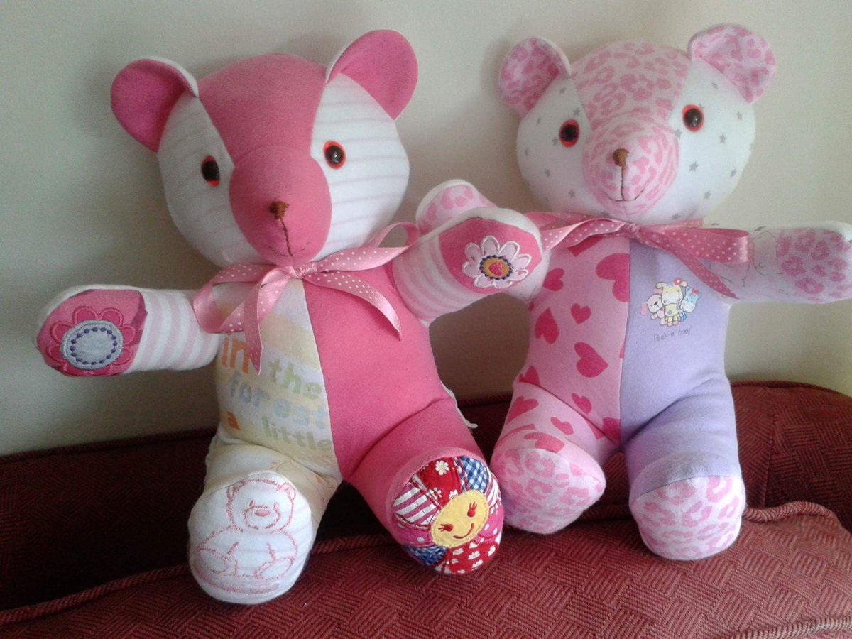Patchwork_Irl's tweet image. Great Christmas gift for under €50! Perfect for new or expectant parents. Our keepsake of patchwork teddies made from babies first onsies!