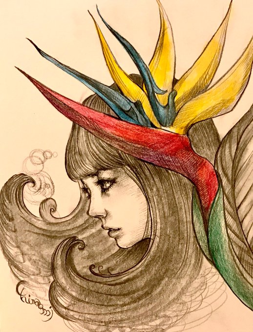 極楽鳥花のtwitterイラスト検索結果 古い順