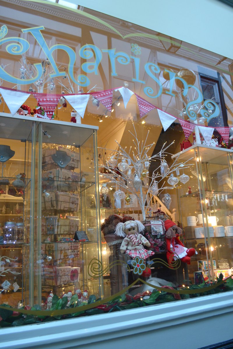 The Victorian Arcade's <a href="/Charismabedford/">Charisma Gift Shop</a> is here all year selling cards and gifts. Support independent businesses today.