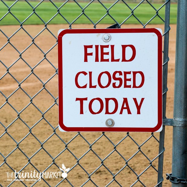 Sorry folks! Due to the extraordinary amount of rain, we're going to have to be closed today.  We'll see you bright and early next Saturday!