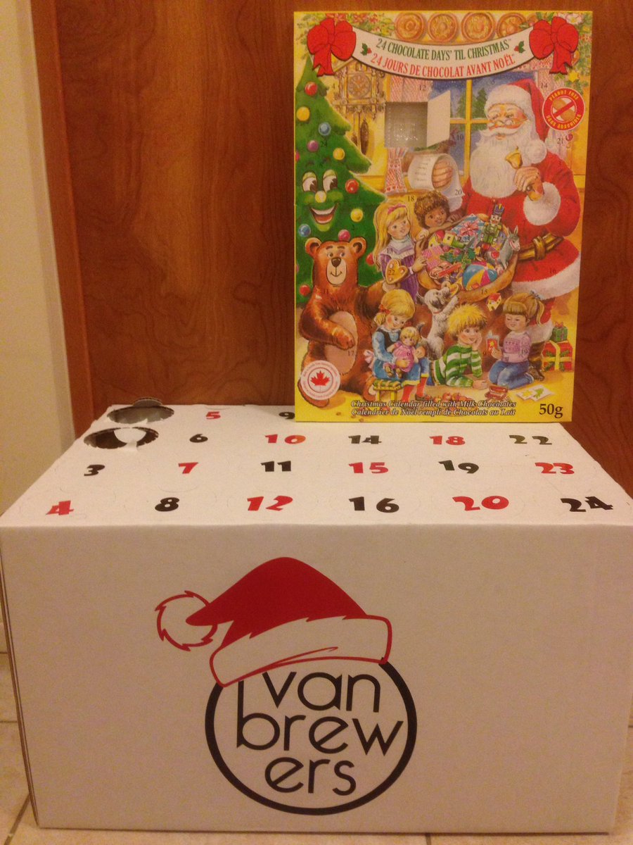 A small consolation for the girl while I work my way through the Vanbrewers advent calendar!