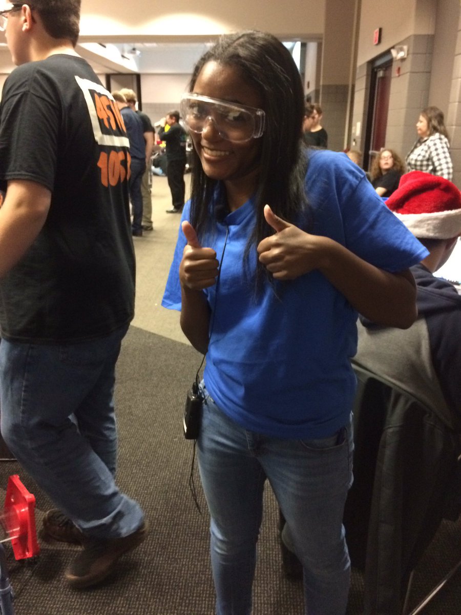 ftc11091's tweet photo. Noel from @TechDiff4085 is getting ready to Emcee the tournament! #omgrobots #weRSTEM #outreach https://t.co/G14cHvcEl6