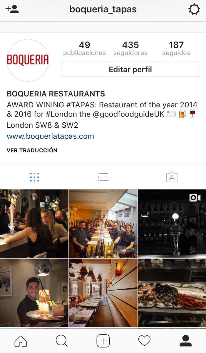 Now you can follow BOQUERIA on <a href="/instagram/">Instagram</a>