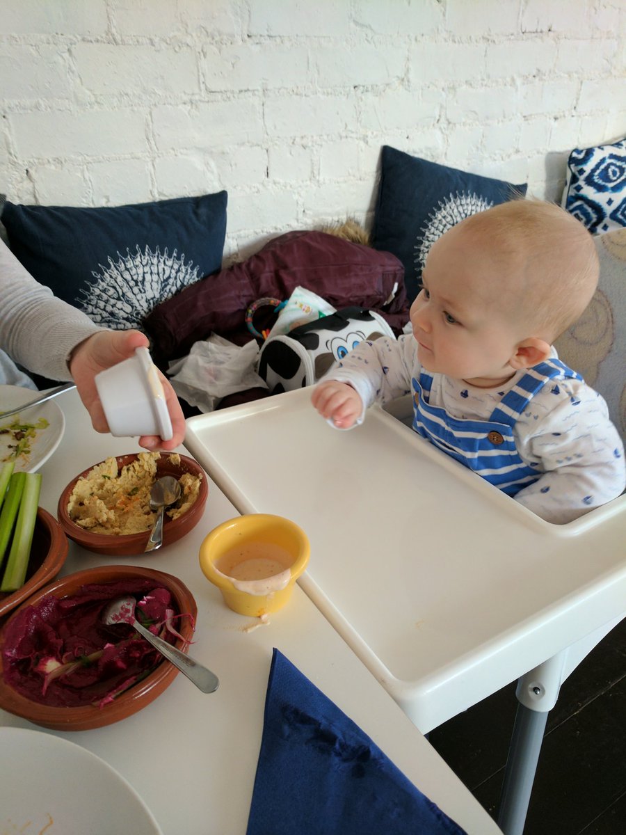 Great lunch at @HarissaKitchen Very child friendly too #FoundOnCarte