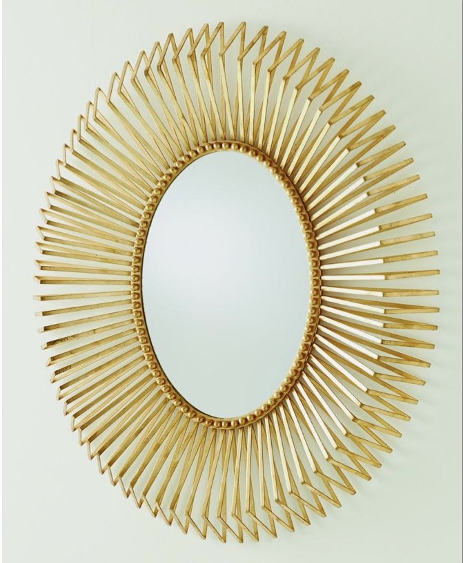 GlobalViews's tweet image. Inspired by a fantastic necklace, Andrea's Mirror is a dimensional piece of art.