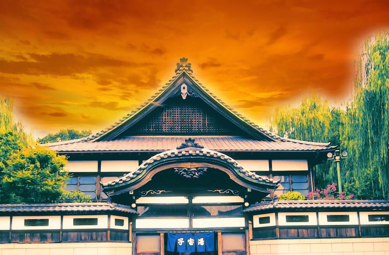 ジブリまみれ Twitterissa 話題のアニメ風加工アプリで千と千尋の油屋のロケ地を加工してみた かっこいい Everfilter T Co Q0aaubcovg Twitter