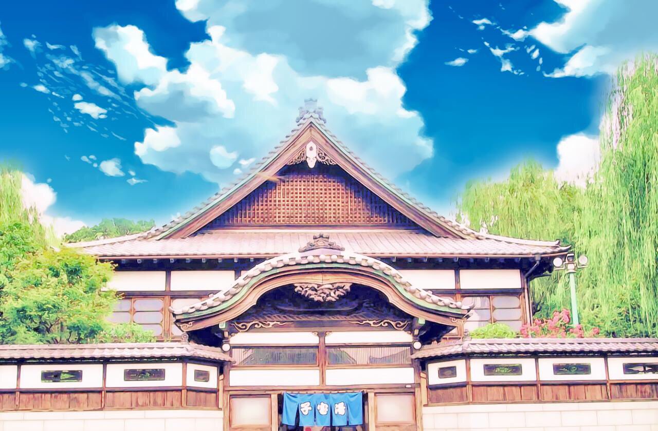ジブリまみれ 話題のアニメ風加工アプリで千と千尋の油屋のロケ地を加工してみた かっこいい Everfilter T Co Q0aaubcovg Twitter