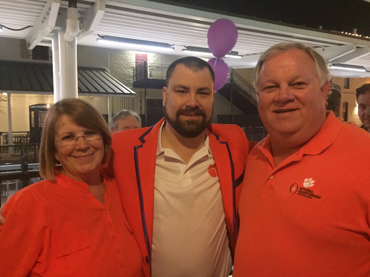 Thanks <a href="/ClemsonTom/">Clemson Tom</a> and Ferg's Depot last night. Go Tigers!
