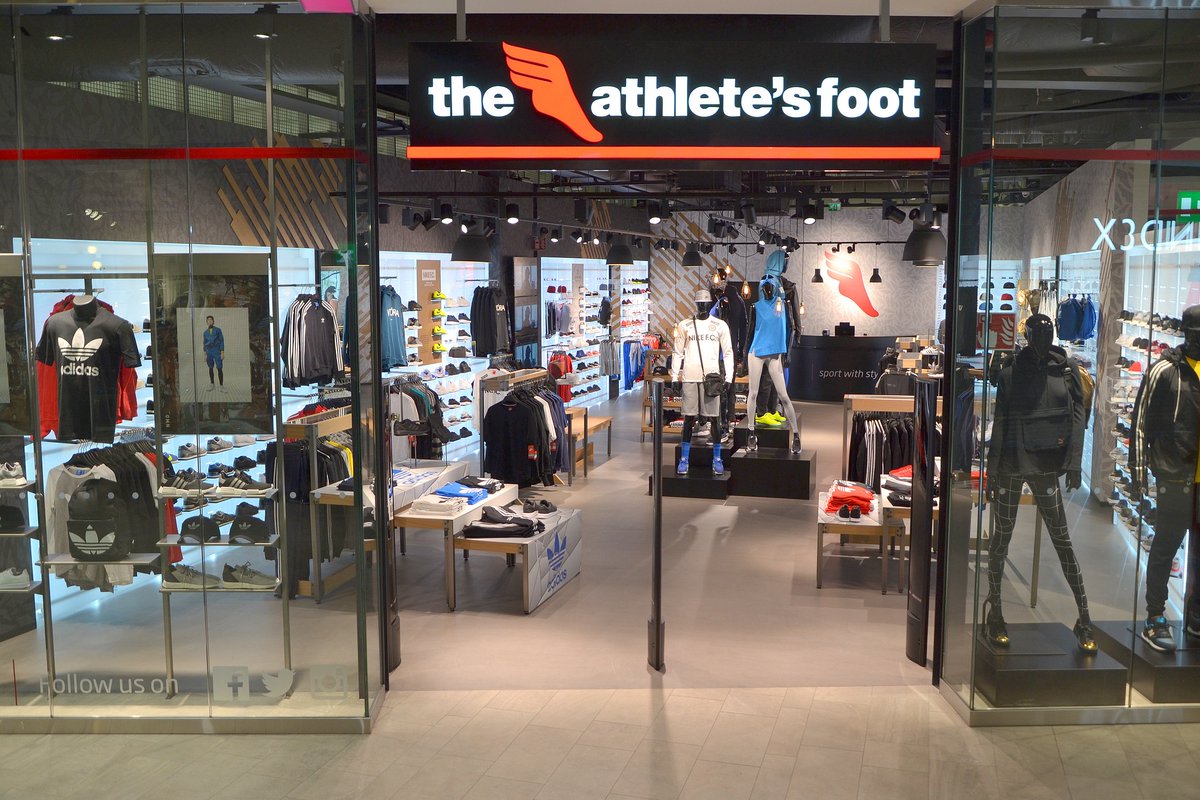athletes foot shoe store