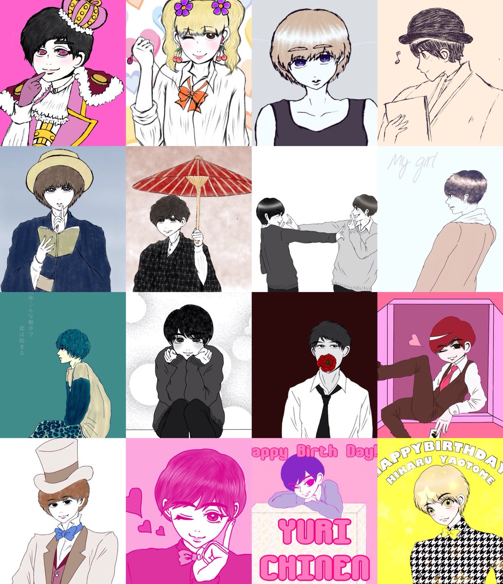 nyan___parari's tweet photo. 時間が無かったけども感謝の気持ちを伝えたく今までのをまとめました！！本当に楽しかった！！ありがとうワンドロ！！ワンドロの記憶は永久に不滅です！！
@onedraw_p 
#平成版深夜の真剣お絵描き60分一本勝負 https://t.co/miu2m4BvMp