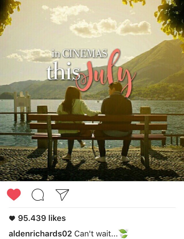 kachwita's tweet photo. June 14, 2016: When Alden inadvertently assigned the official emoji of Team Kampante. 🍃

#ALDUBTampuhangMaglola https://t.co/j2XWJ0cGVB