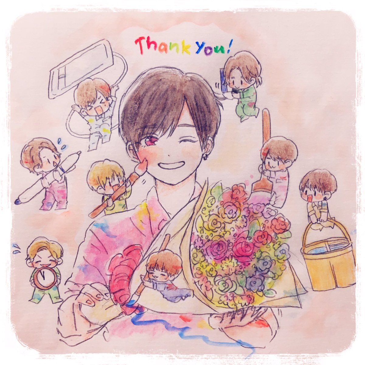 pancake_trauma's tweet photo. 運営様、本当にお疲れ様でした！
またいつか再開した際にはぜひ参加させて頂きたいです😌✨
ありがとうございました！
#平成版深夜の真剣お絵描き60分一本勝負 
【@onedraw_p 】 https://t.co/L2nnNSjbM4