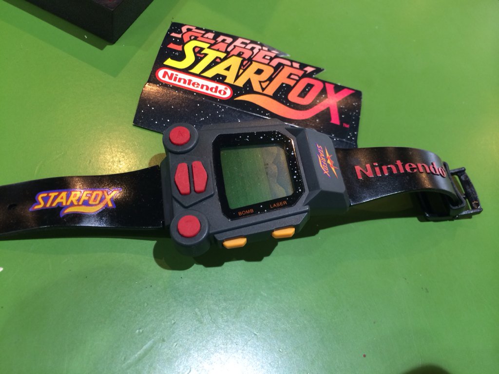 任天堂 スターフォックス 腕時計的 ゲームウォッチなり〜♪♪ゲーム 