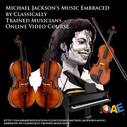 Onlineartsedu's tweet photo. Michael Jackson embraced by Classically Trained Musicians Online Video Course with @KarinM4 $10 https://t.co/CuhawPLXCP https://t.co/sQCV3igN5g