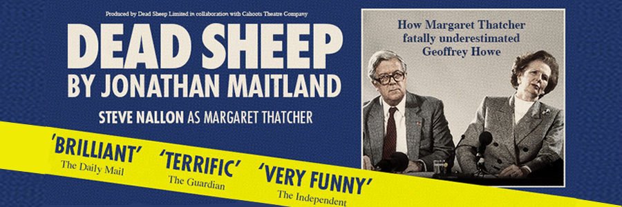 LAST CHANCE to catch this hit comedy, the story of #Thatcher #GeoffreyHowe tonight <a href="/The_Churchill/">Churchill Theatre Bromley</a> ow.ly/Cx3K306LCI0