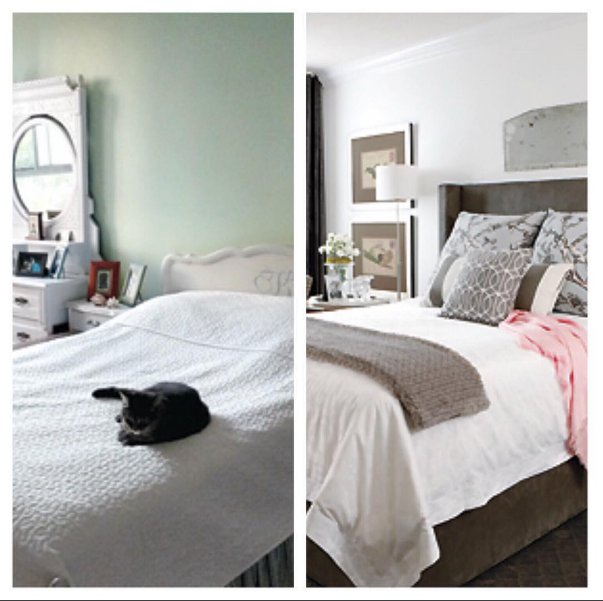 Jane_Lockhart's tweet photo. Take this weekend to make a getaway your guests (and cat) will love! #GuestRoom #DesignMakeover #Inspiration https://t.co/wI331Mrqo7