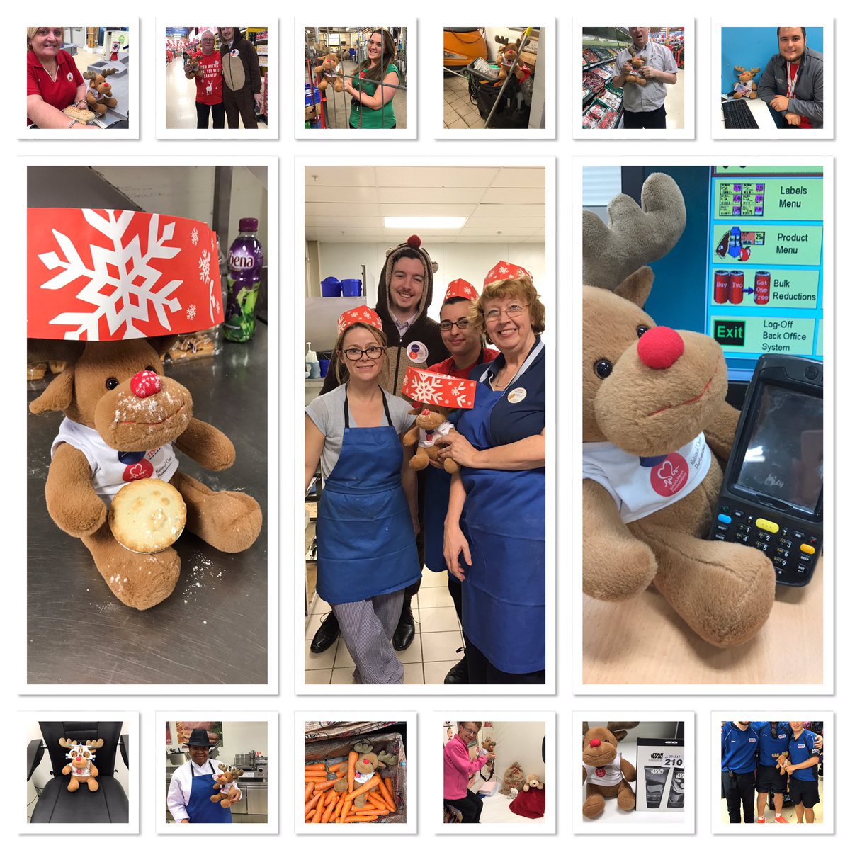 tescoleigh's tweet photo. @cfielding77 @JamesG39 @TabithaParry @davidpmoss What a busy day Rudolph as had in Leigh Extra . £614.36 raised for charity yeah 😀😀 https://t.co/nqZY0awAez