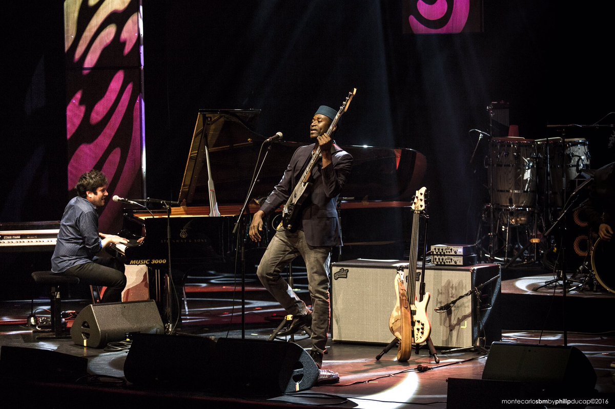 MonteCarloLive's tweet photo. #MCJF #AboutLastNight En 1ère partie, nous retrouvions hier soir #AluneWade &amp; #HaroldLopezNussa ! Un pur bonheur ! © @philipducap https://t.co/nt03Ygv9er