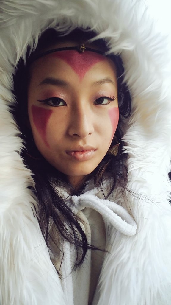 shokotamai's tweet photo. This year I became #Mononokehime at #WinterCon #2016 #mononokehime #performer #entartainer https://t.co/juVDWBkpiQ