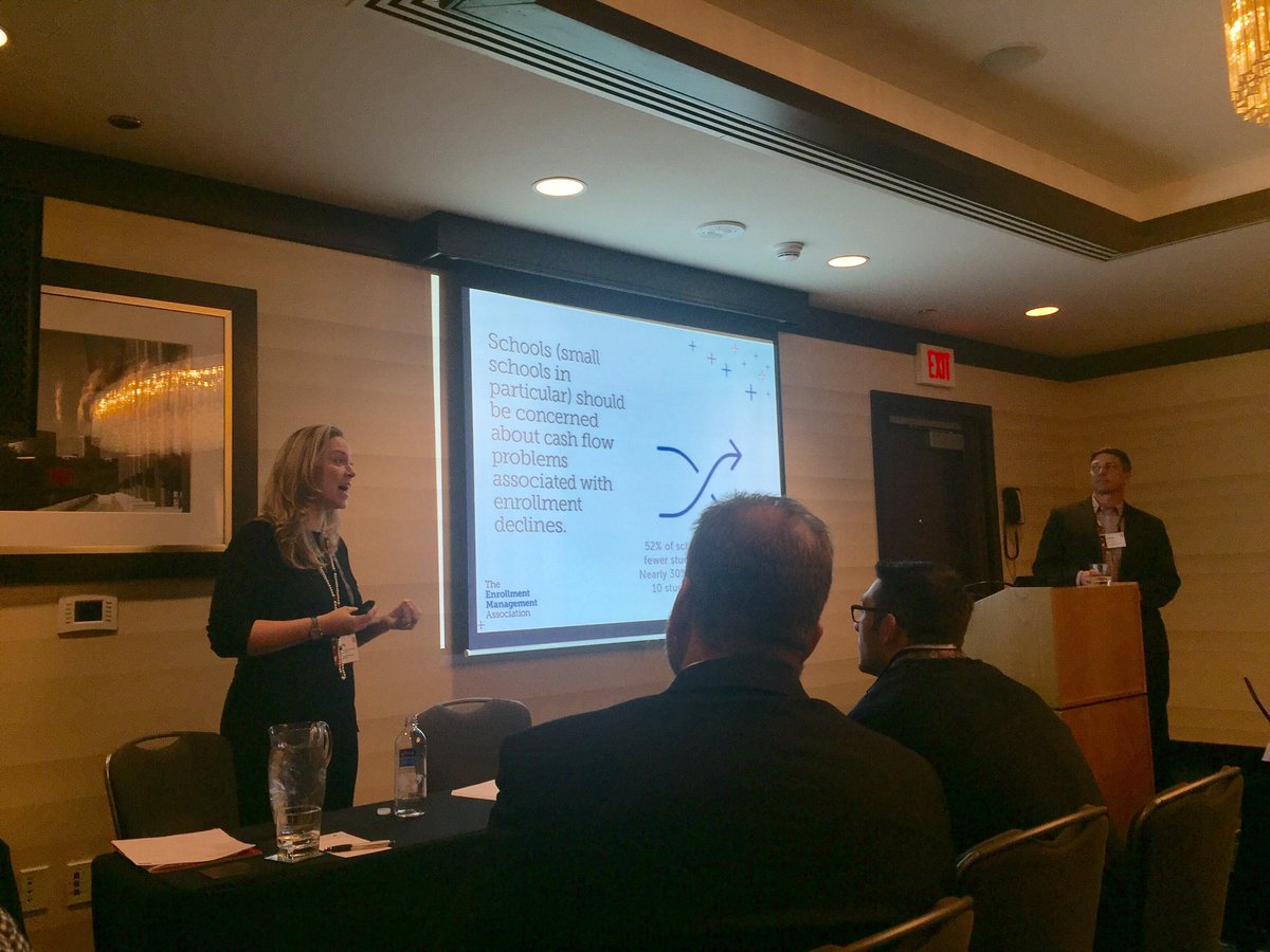 DotchinC's tweet photo. Great discussion at the State of the Independent School Admission Industry Report presentation @KateAugerCamp @davetaibl #TABS16 https://t.co/CvmkreELzu