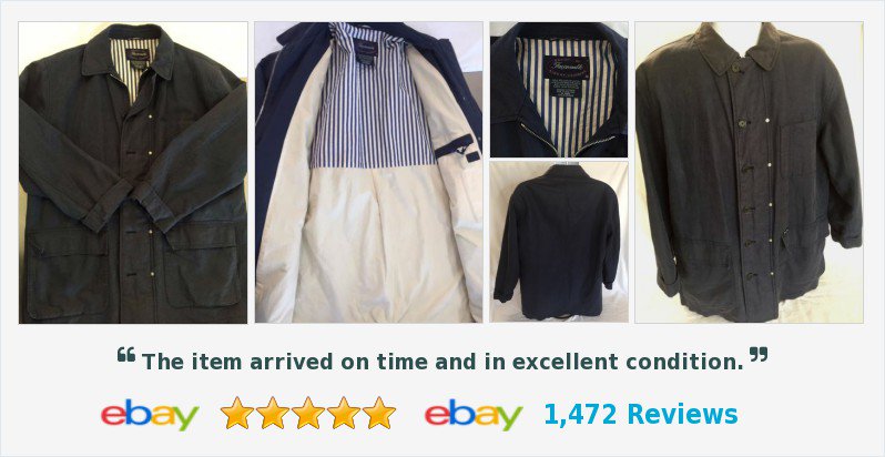 LargoWares's tweet image. #Faconnable #BarnJacket #ChoreCoat #Jacket Blue Size Medium Linen Cotton Blend Lined Mens ebay.com/itm/-/25266652…?